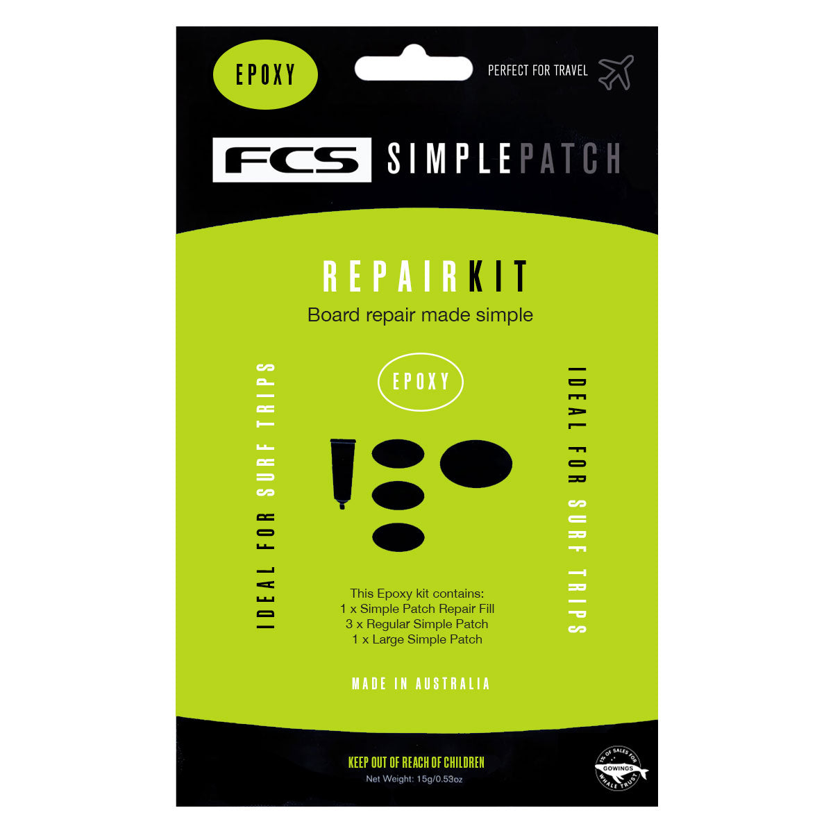 FCS Simple Patch Repair Kit - Epoxy