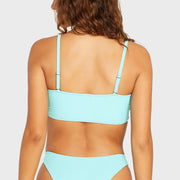 Simply Soft Tube Bikini Top - Womens Swimwear Top - Pale Aqua