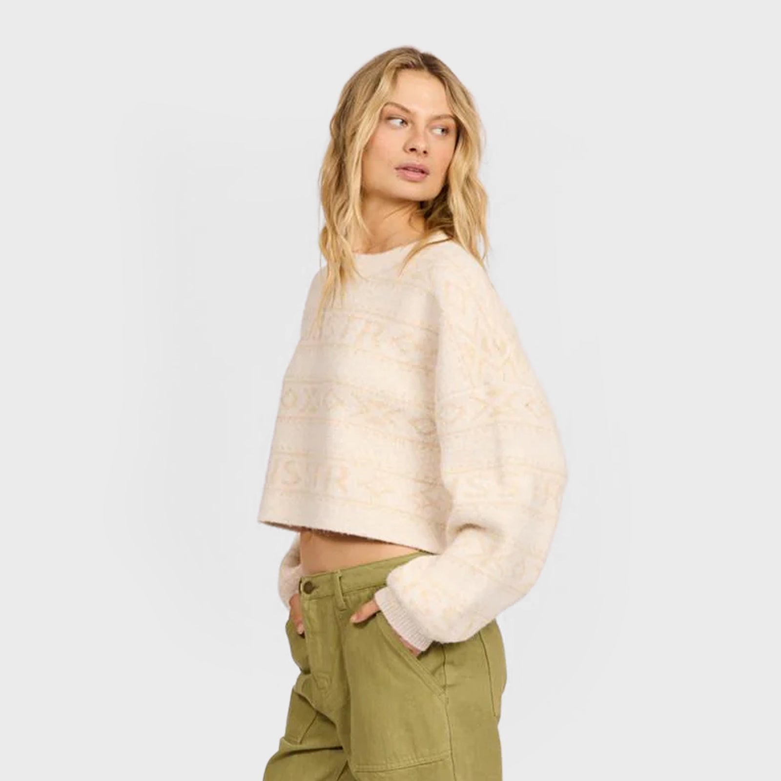 Sisstr Evolution Costa Del Sol Sweater - Buttermilk