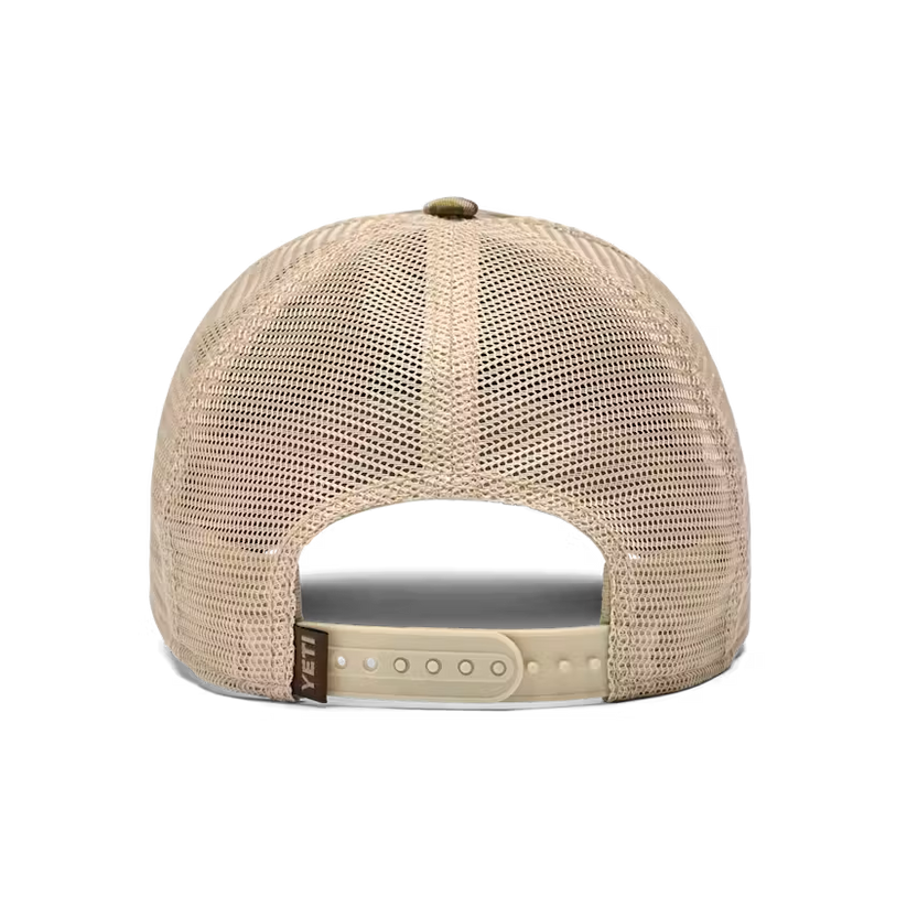 Yeti Coolers Camo Trucker Hat - Brown/Camo
