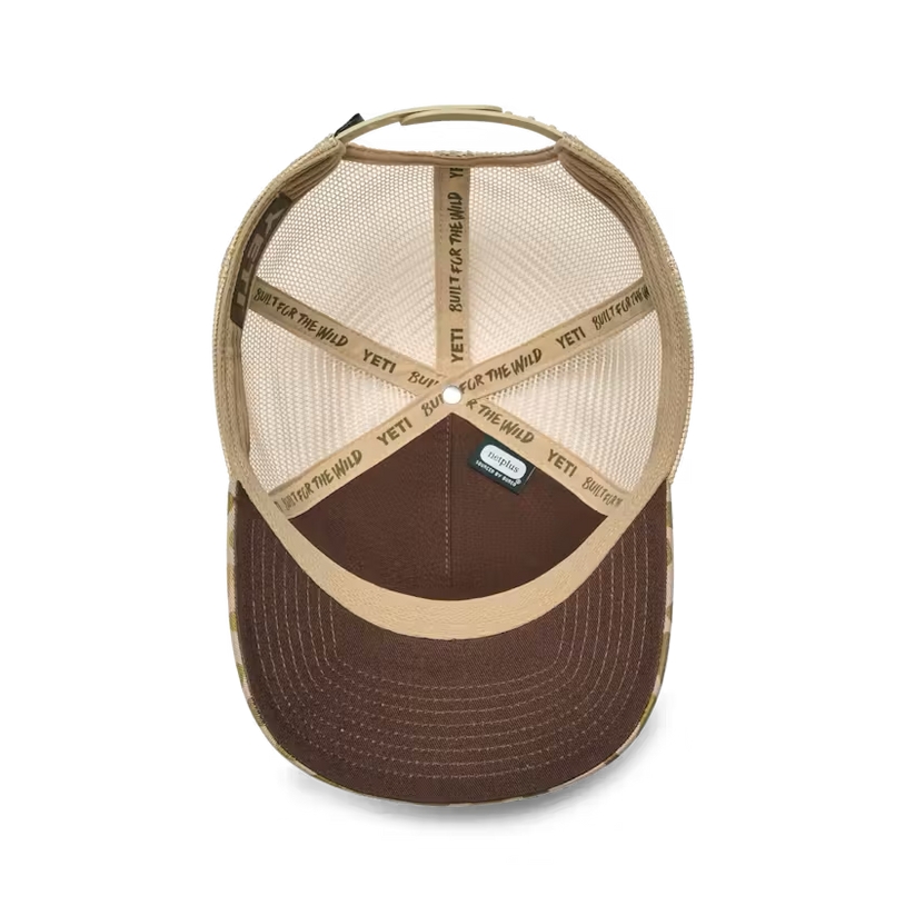 Yeti Coolers Camo Trucker Hat - Brown/Camo