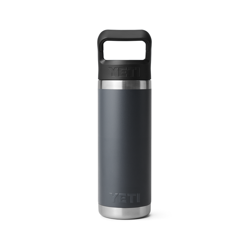Yeti Rambler 18oz (532 ml) Straw Bottle - Charcoal