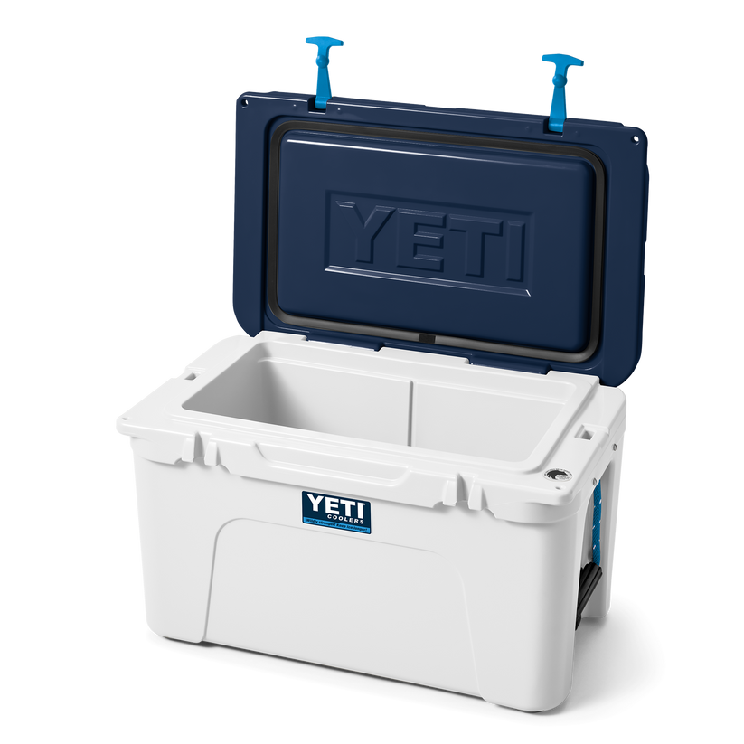 Yeti Tundra 45 Cool Box - White/Blue