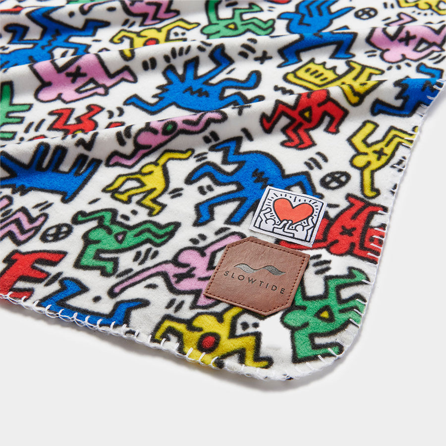 Slowtide Burrows Fleece Blanket - Multicoloured