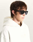 Vans Unisex Spicoli Sunglasses - Black/Charcoal