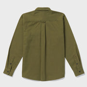 Stone Benchmark Long Sleeve Shirt - Mens L/S Shirt - Expedition Green