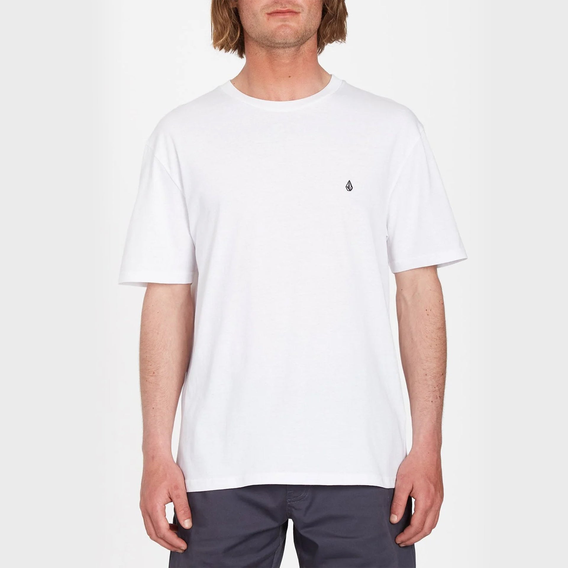 Stone Blanks BSC T-Shirt - Mens Short Sleeve Tee - White - ManGo Surfing