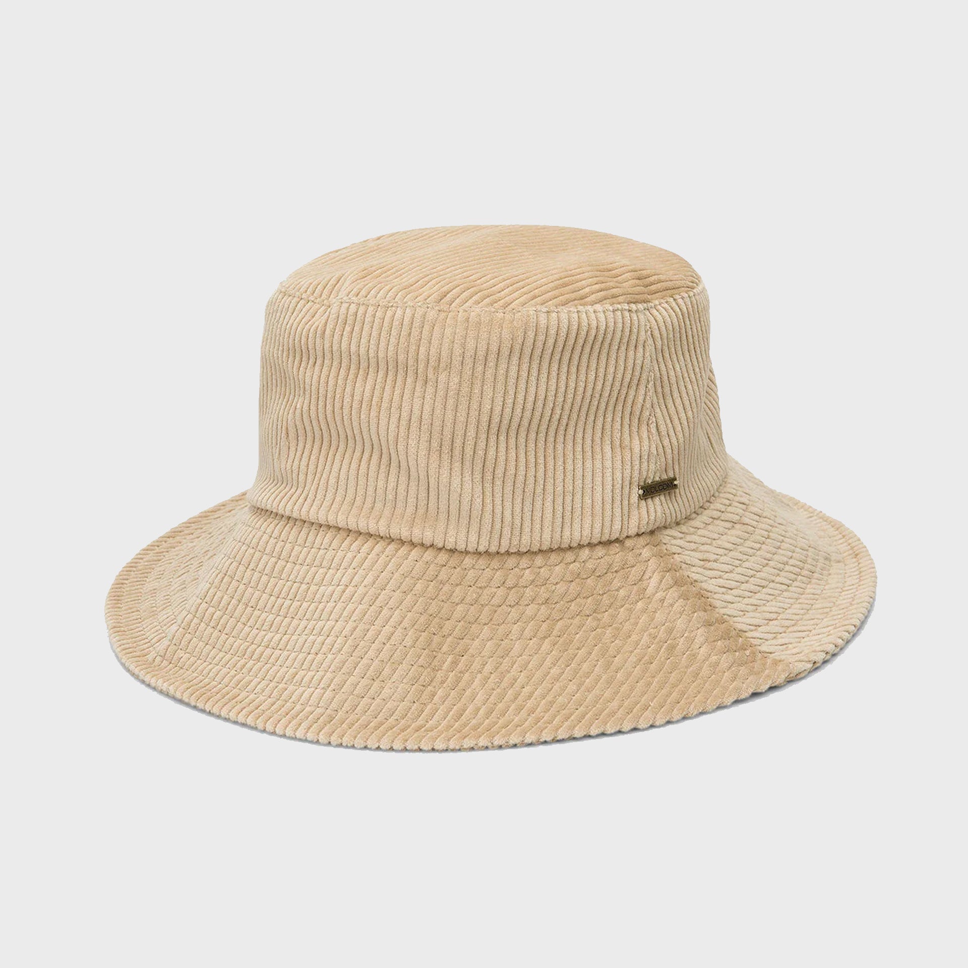 Stone Street Bucket Hat - Womens Corduroy Hat - One Size - Khaki - ManGo Surfing
