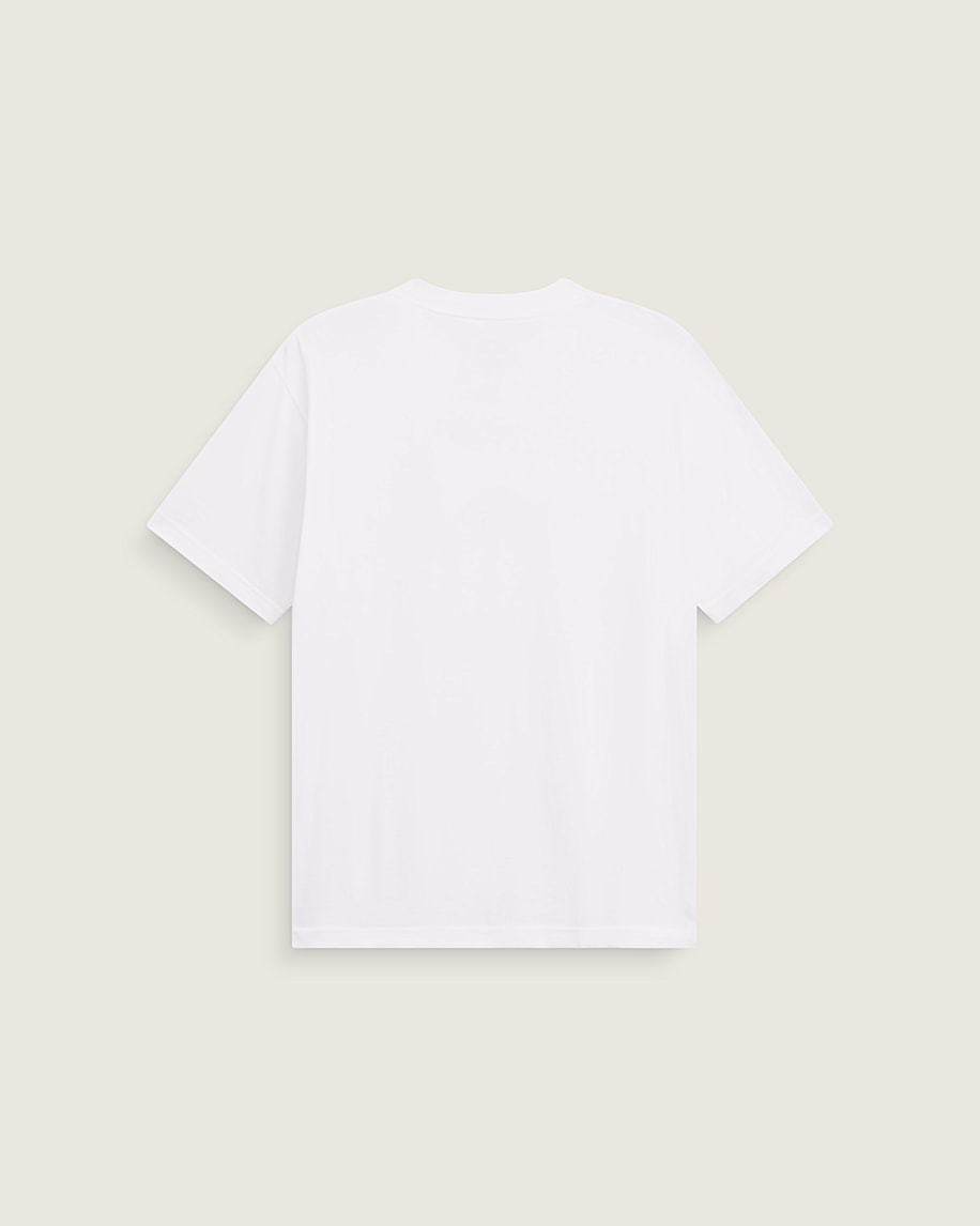 Vans Mens Stretch Logo T-Shirt - White/Black