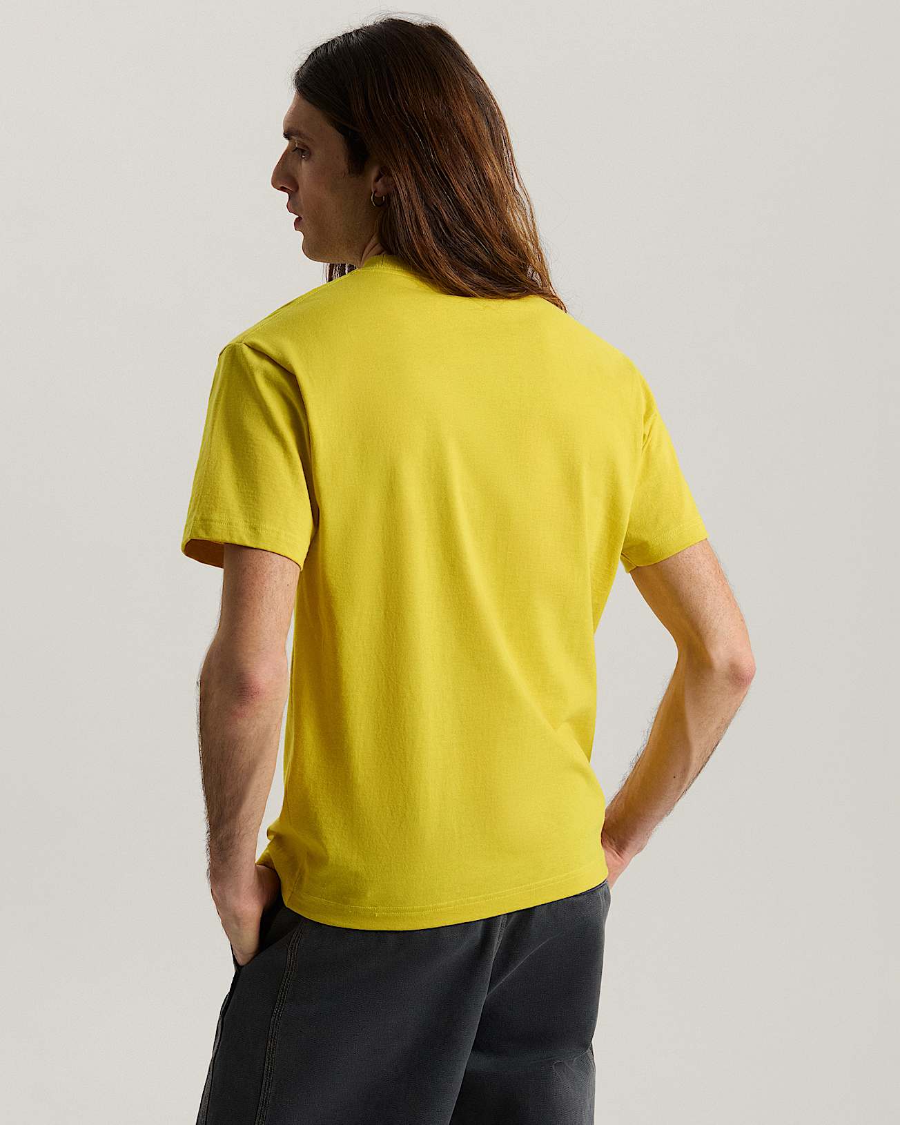 Vans Mens Stretch Logo Short Sleeve T-Shirt - Dusty Gold