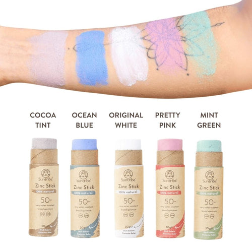 Suntribe Organic Mineral Zinc Sun Stick SPF 50 - White