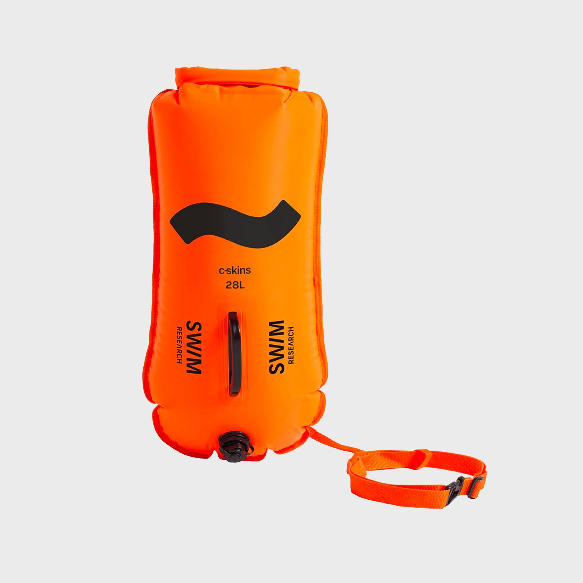 C-Skins Swim Research 28L Swim Buoy Dry Bag - Orange - ManGo Surfing