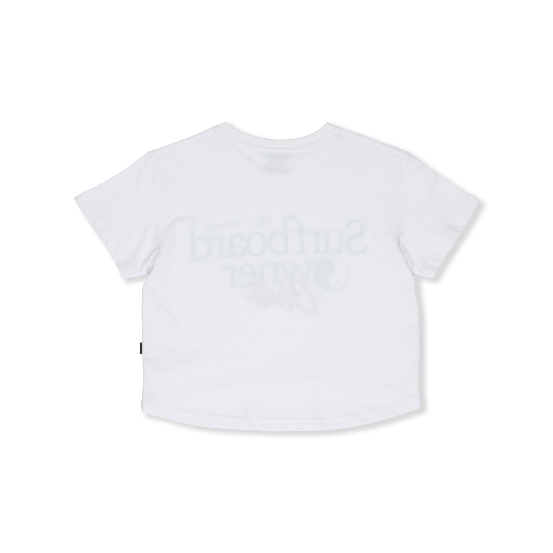 T&amp;C Surf Designs Womens Owner Crop Top - White