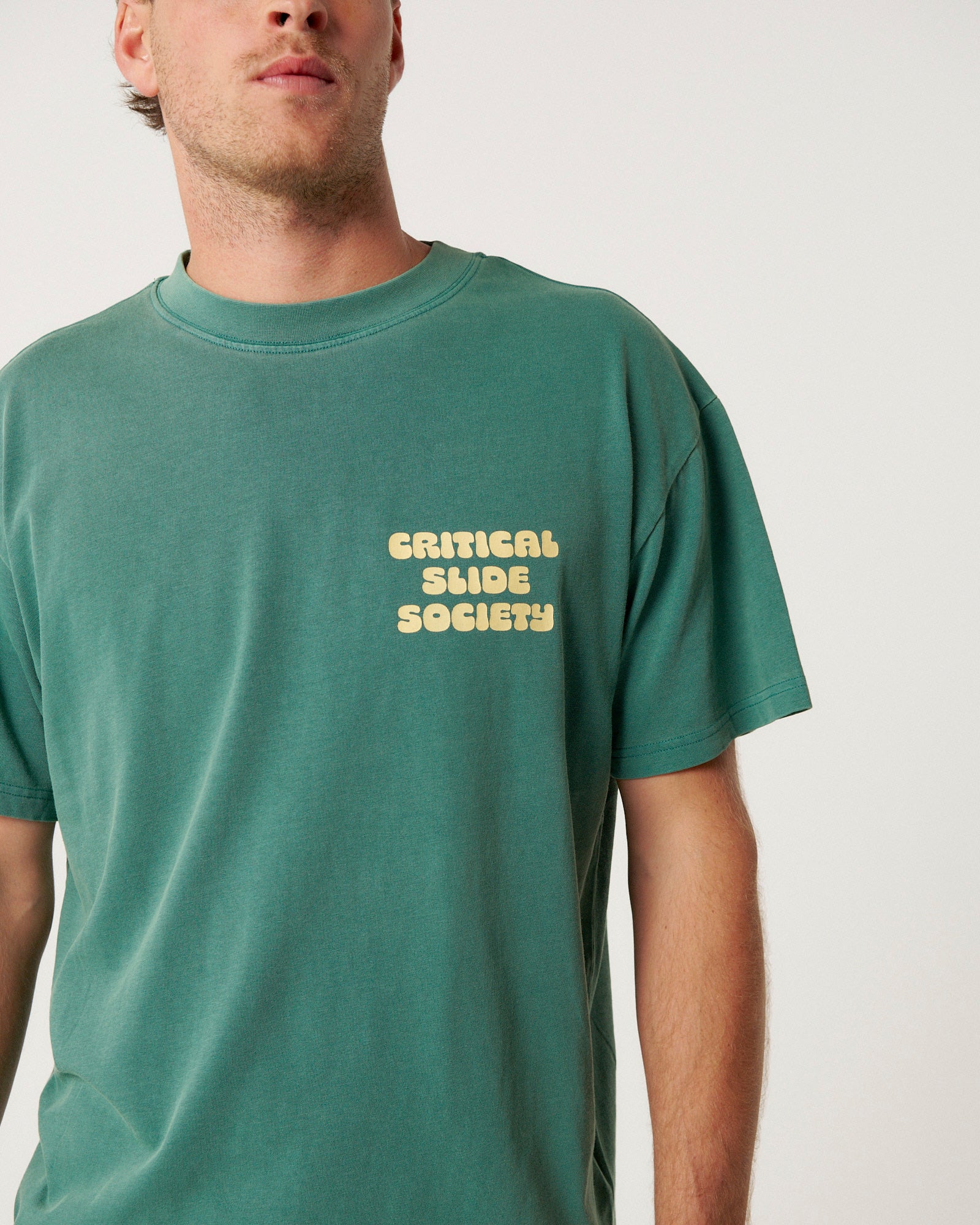 The Critical Slide Society Mens Sabbatical T-Shirt - Dusty Green