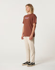 The Critical Slide Society Mens Angels T-Shirt - Chestnut