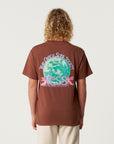 The Critical Slide Society Mens Angels T-Shirt - Chestnut