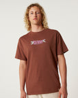 The Critical Slide Society Mens Angels T-Shirt - Chestnut