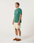 The Critical Slide Society Mens Daisy T-Shirt - Dusty Green
