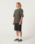 The Critical Slide Society Mens Jumbo Pocket T-Shirt - Asphalt