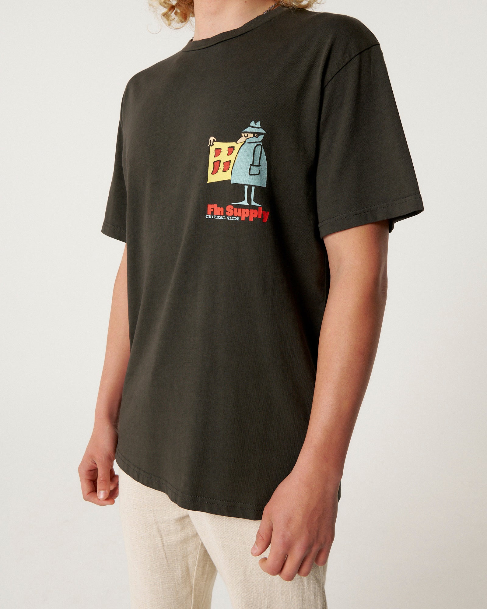 The Critical Slide Society Mens Supply T-Shirt - Phantom