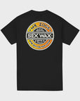 Sex Wax The Fade Mens T-Shirt - Black - ManGo Surfing