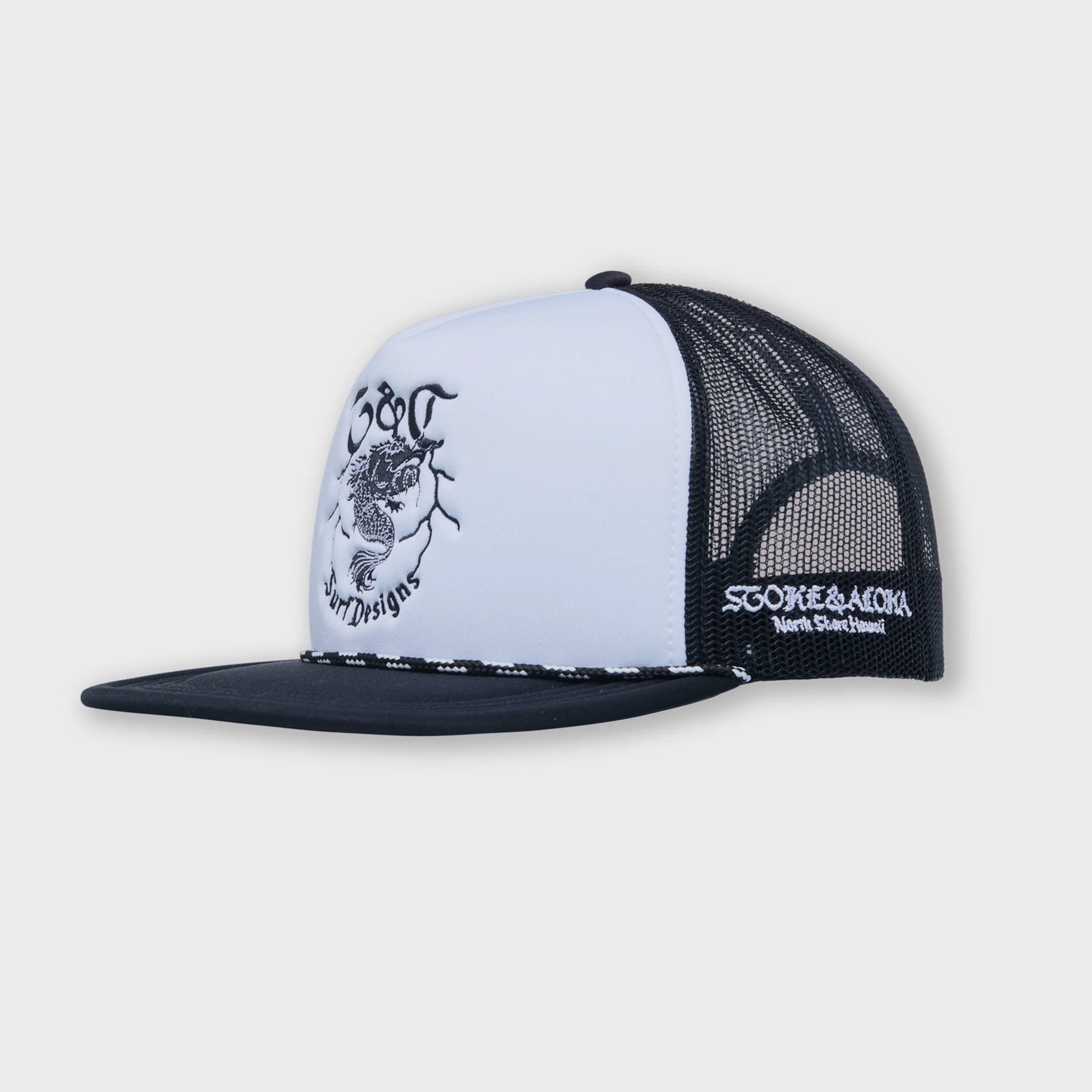 T&amp;C Surf Designs Koi Foam Trucker Cap - Black