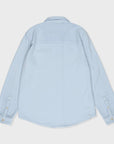 T&C Surf Designs Town Cotton Gaze Over Shirt - Blue Light Used