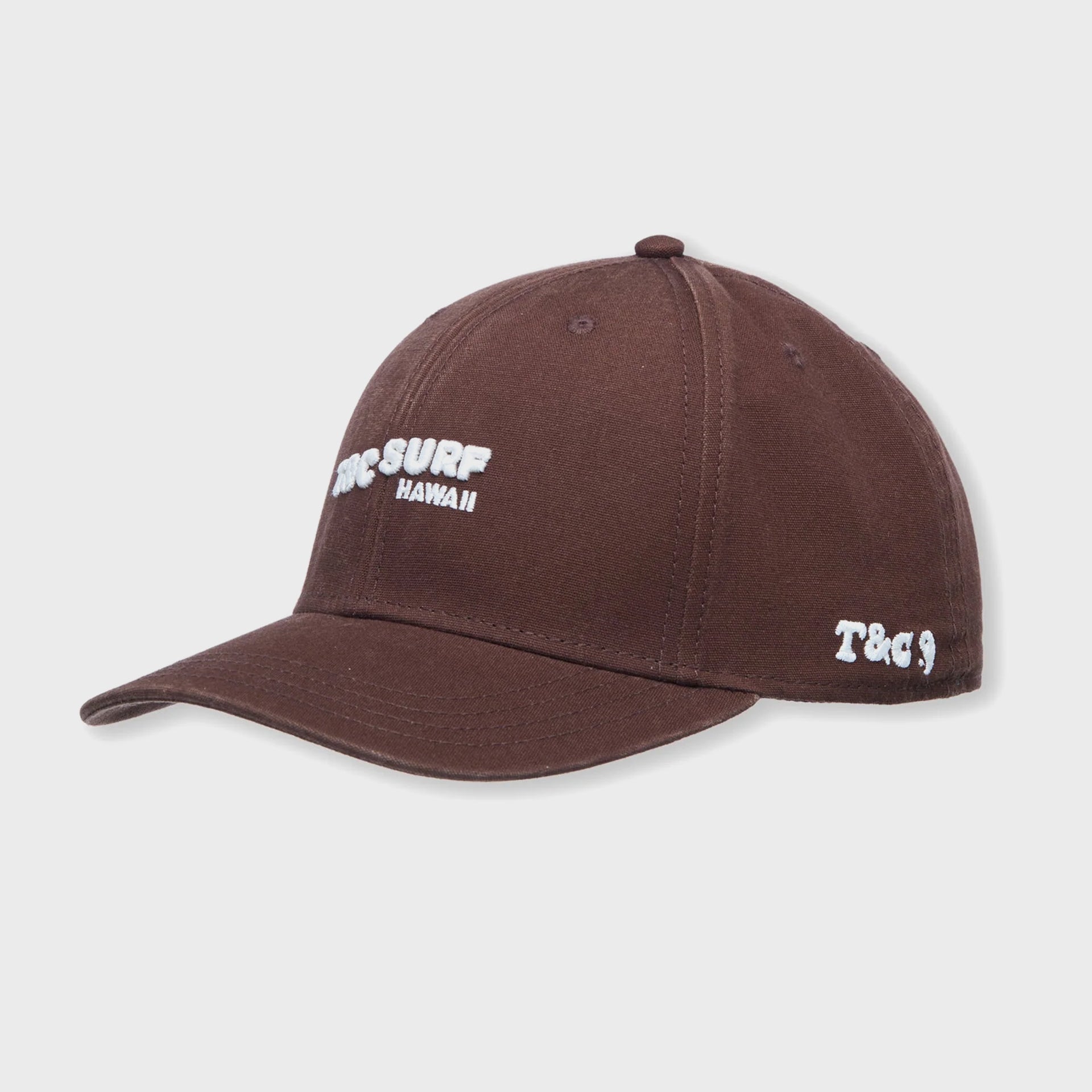 T&amp;C Surf Designs Twisted Basball Cap - Brown