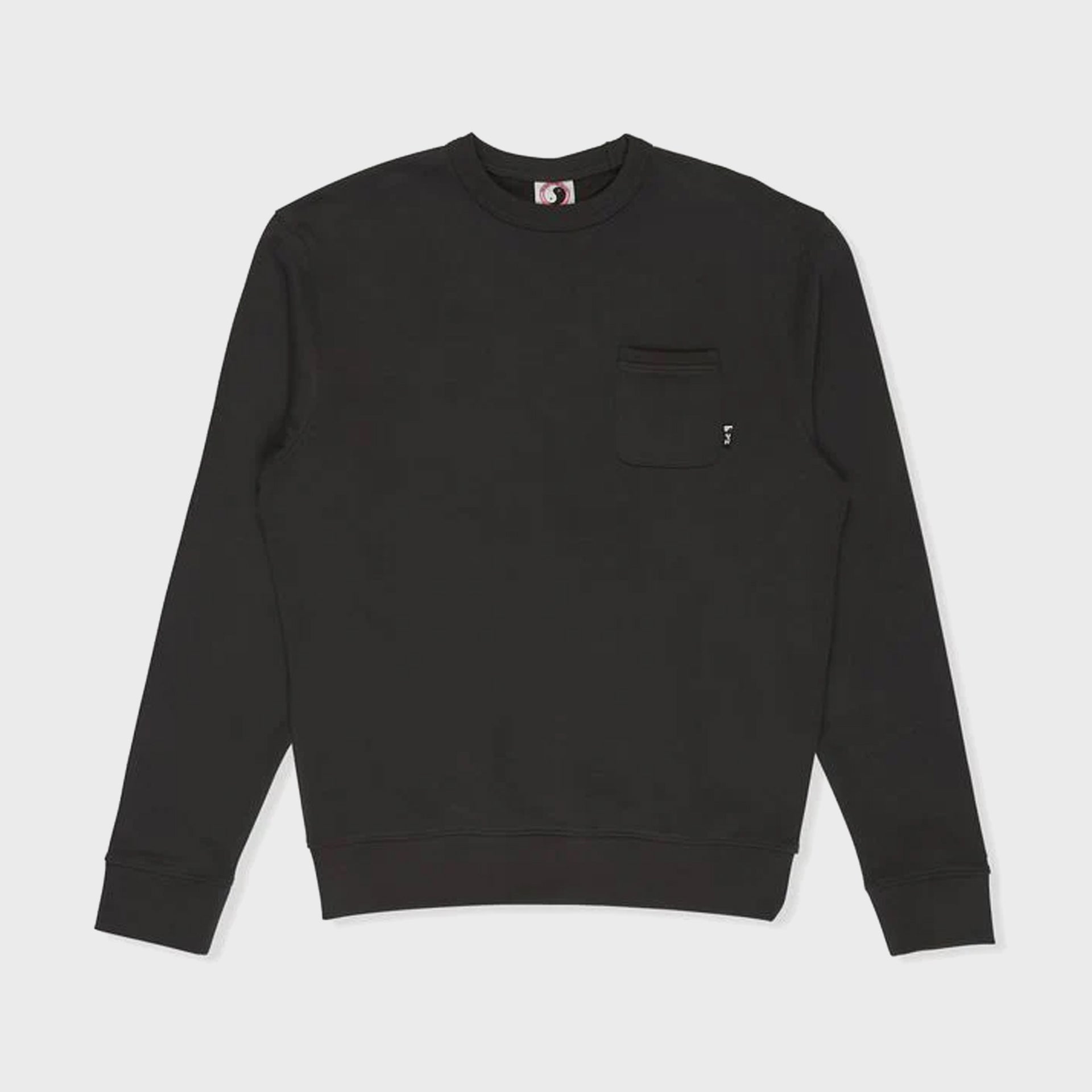 T&amp;C Surf Designs YY 71 Pocket Crew - Sweat-Wash Black