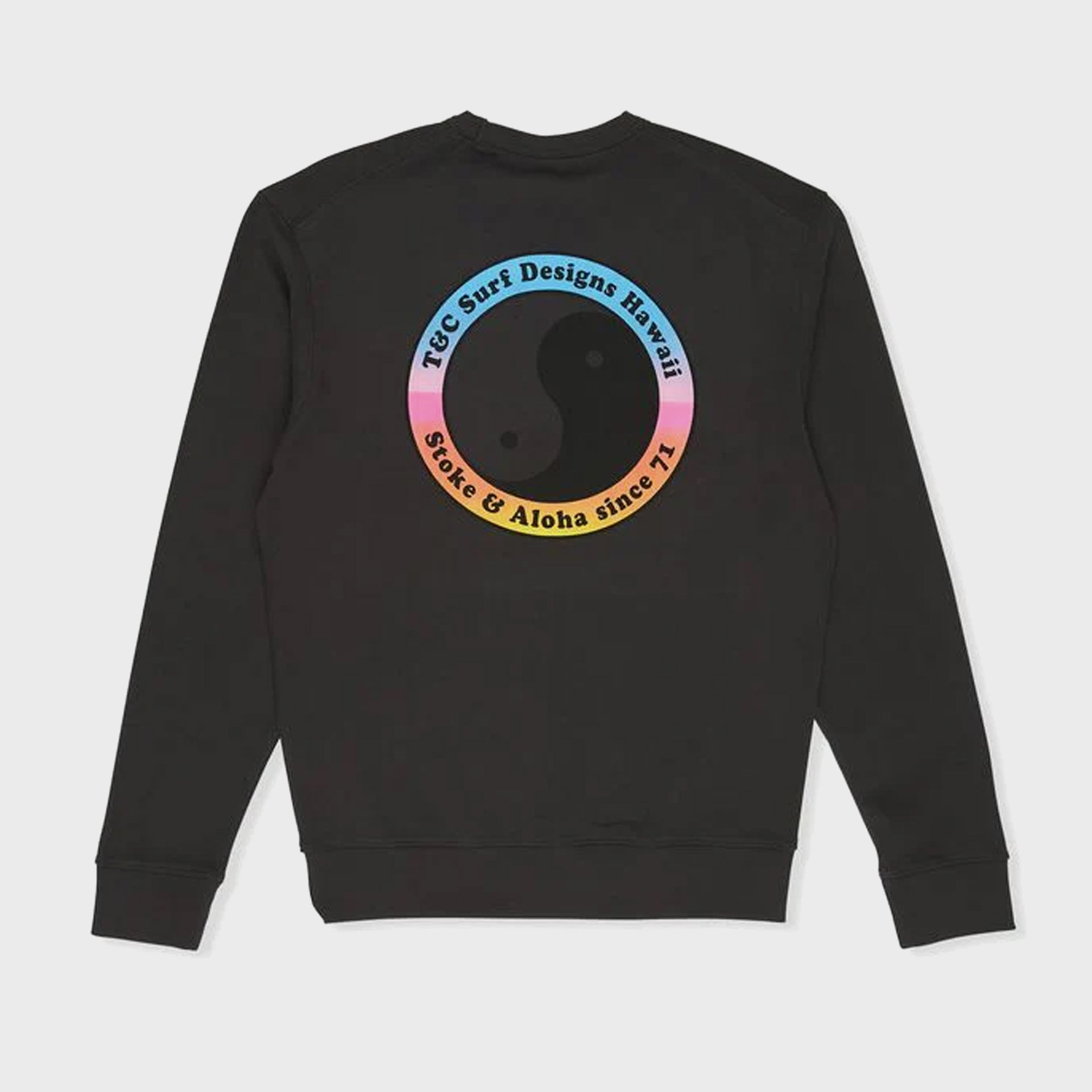 T&amp;C Surf Designs YY 71 Pocket Crew - Sweat-Wash Black