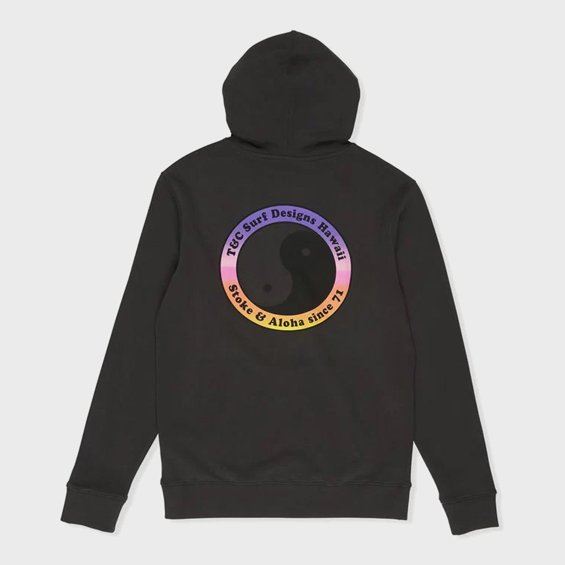 T&amp;C Surf Designs YY 71 Logo Hoodie - Sweat-Wash Black