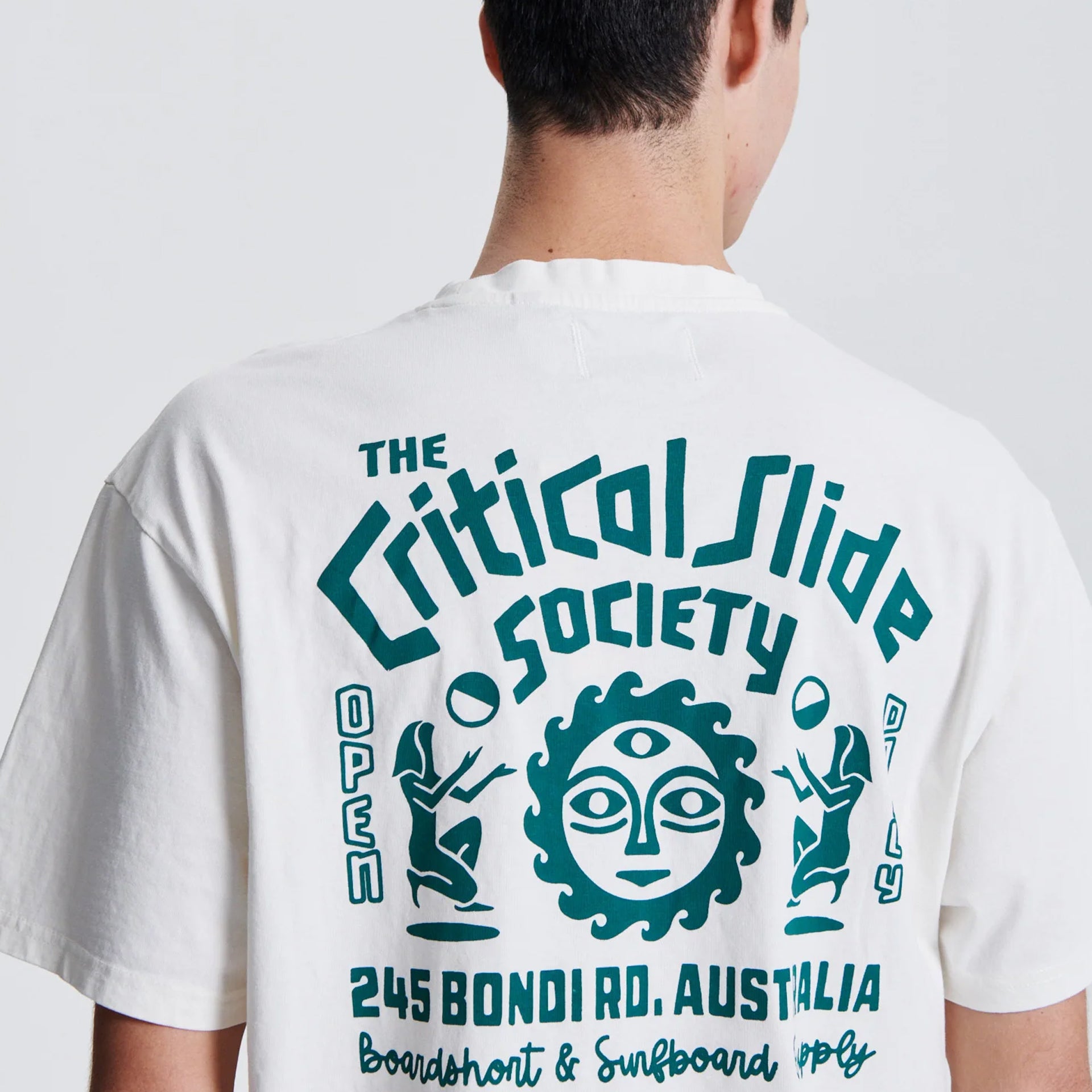 The Critical Slide Society Mens Futures T-Shirt - Vintage White - ManGo Surfing