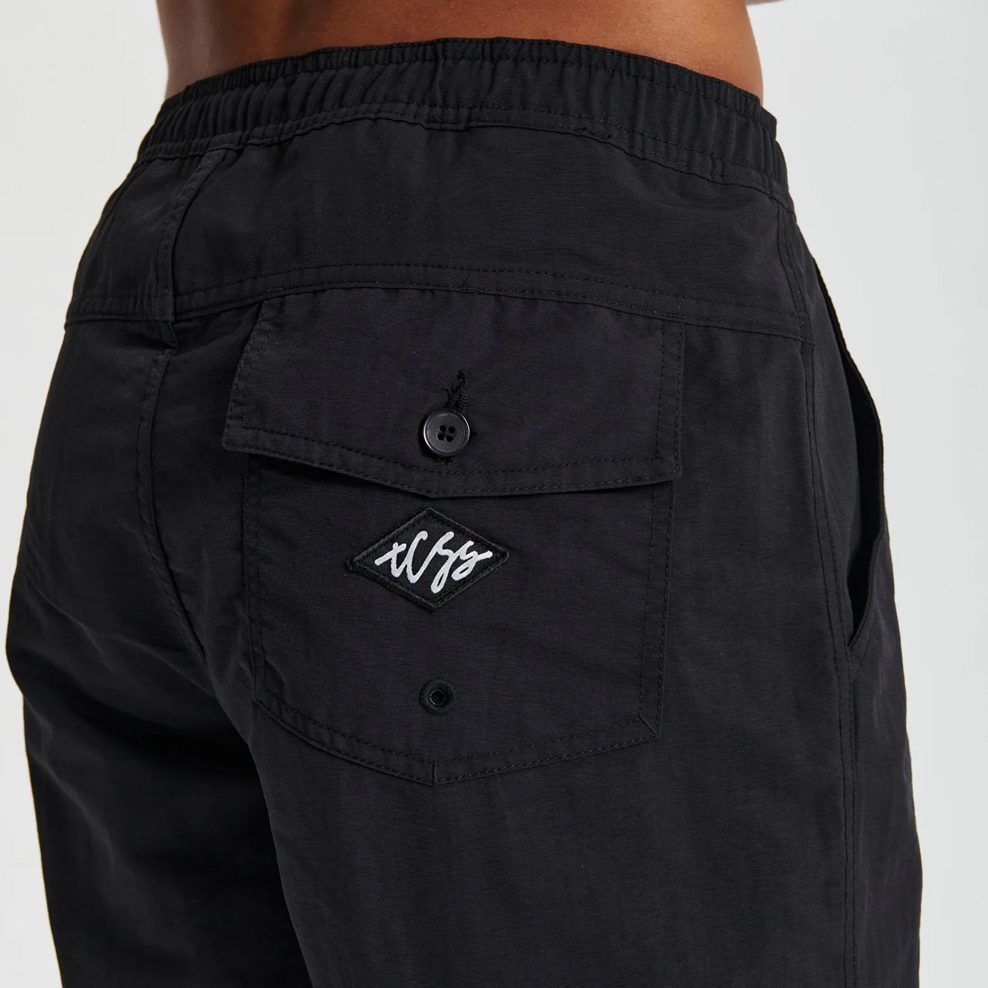 The Critical Slide Society Mens Nucleus 16&quot; Trunks - Black - ManGo Surfing