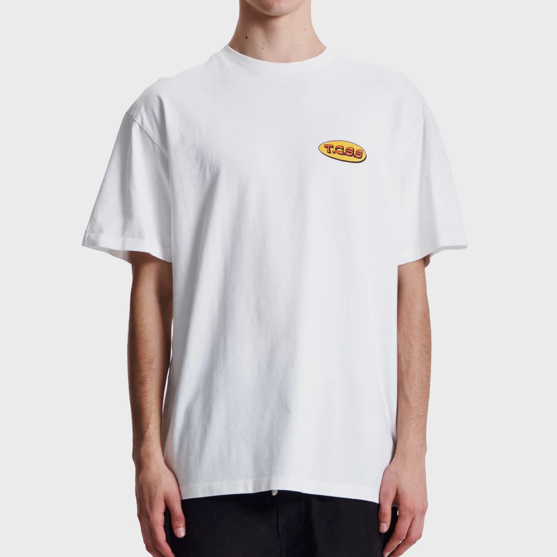 The Critical Slide Society Mens Scientist T-Shirt - Vintage White - ManGo Surfing