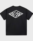The Critical Slide Society Mens Scribble Short Sleeve Rashie - Black - ManGo Surfing