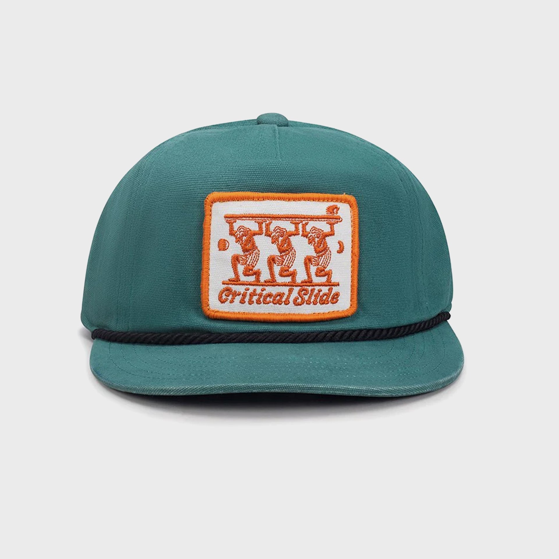The Critical Slide Society Mens Supply Cap - One Size - Green - ManGo Surfing