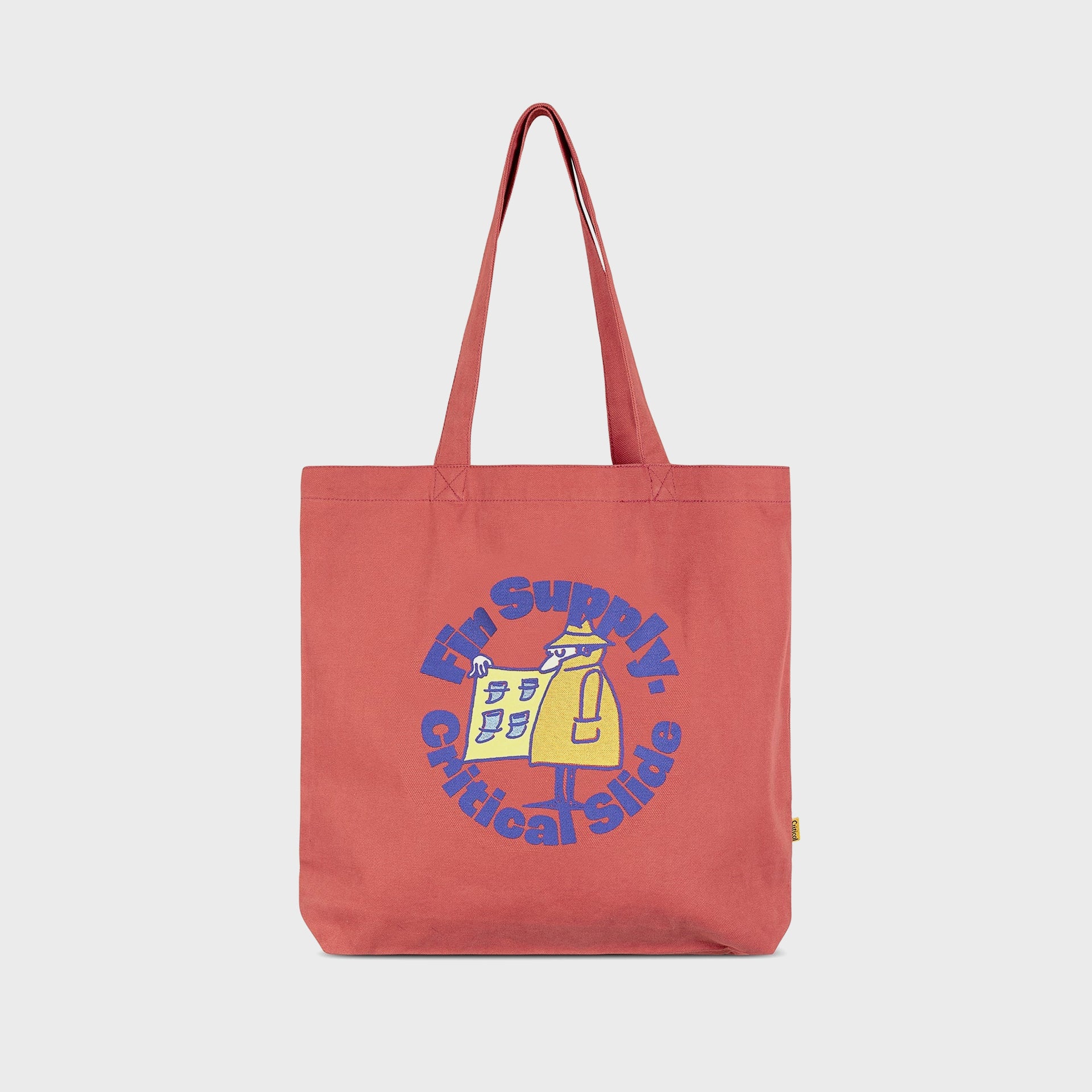 The Critical Slide Society Supply Tote Bag - One Size - Red