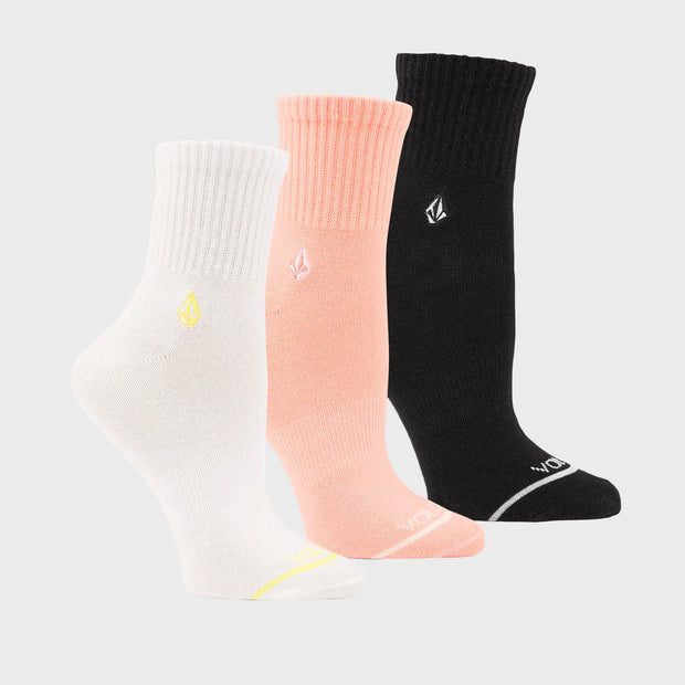 The New Crew Socks (3 Pack) - Womens Socks - One Size - Multi