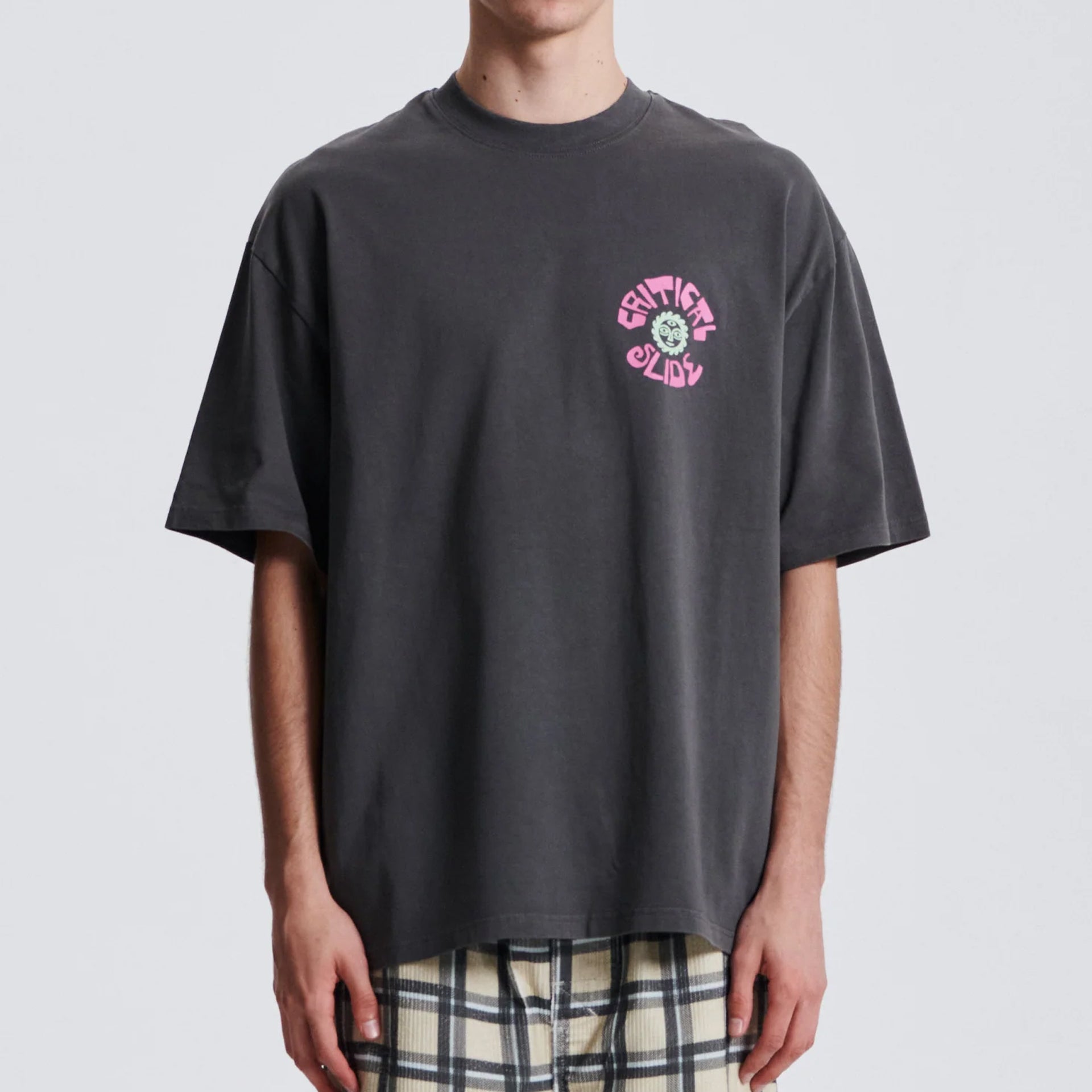 The Critical Slide Society Mens Remains T-Shirt - Asphalt - ManGo Surfing