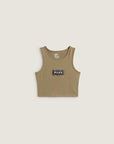 Vans Womens Upworn Fitted Tank - Bay Leaf - ManGo Surfing