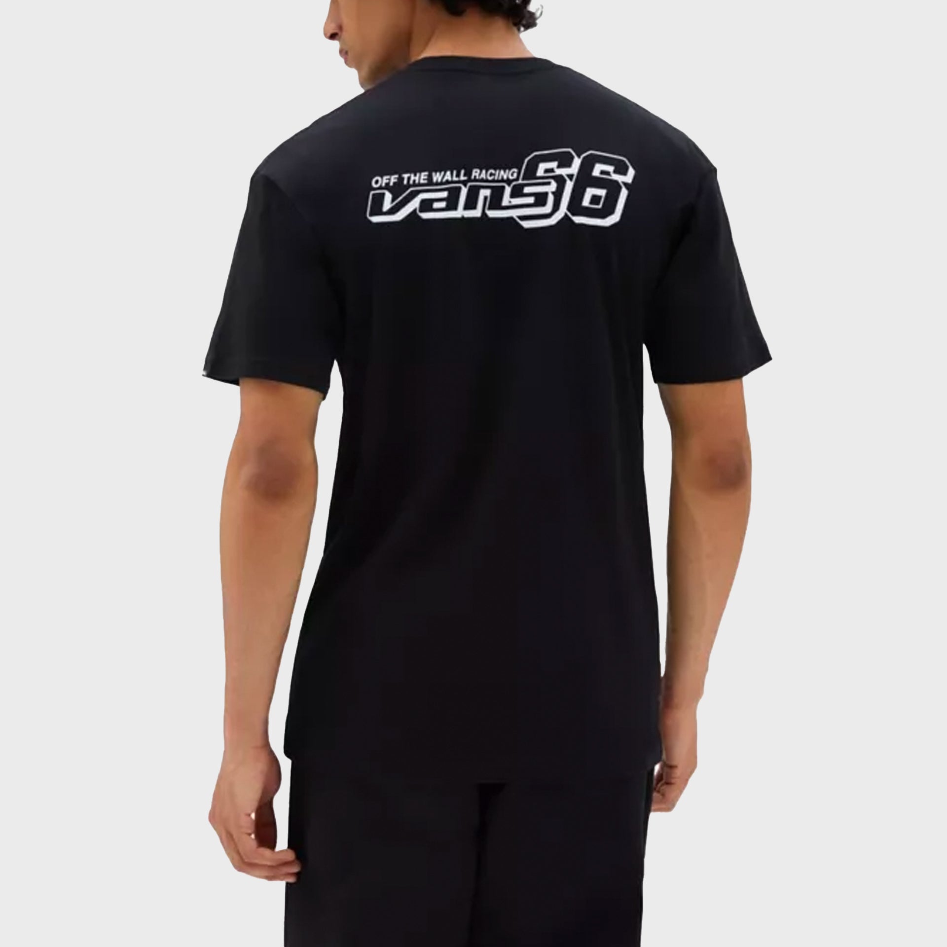 Vans 66 Racing Logo Men&#39;s T-Shirt - Black - ManGo Surfing