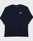 Vans Chromatic Mens Long Sleeve T-shirt - Navy - ManGo Surfing