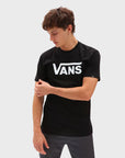 Vans Classic T Shirt | Black/White - ManGo Surfing