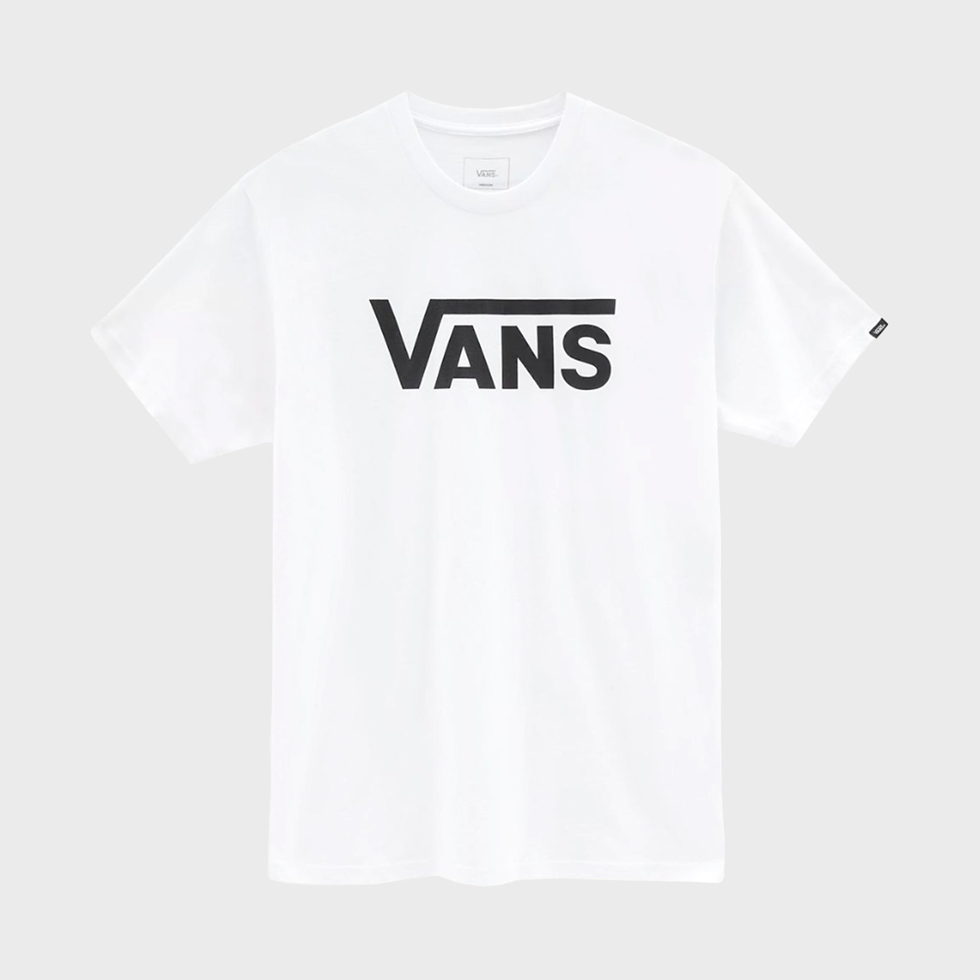 Vans Classic T Shirt | White/Black - ManGo Surfing