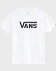 Vans Classic T Shirt | White/Black - ManGo Surfing