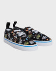 Vans Glow Cosmic Zoo Toddler Shoes - Black/Blue - ManGo Surfing