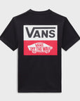 Vans Kids OG Logo T-Shirt (8-14 Years) - Black - ManGo Surfing
