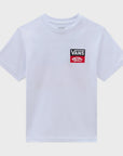 Vans Kids OG Logo T-Shirt (8-14 Years) - White - ManGo Surfing