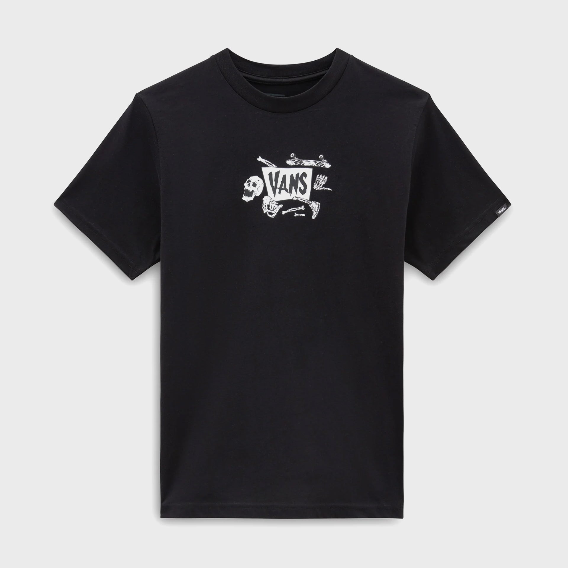 Vans Kids Skeleton T-Shirt (8-14 Years) - Black - ManGo Surfing