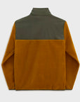 Vans Mammoth Quarter Zip Sweatshirt - Golden Brown/Grape Leaf - ManGo Surfing